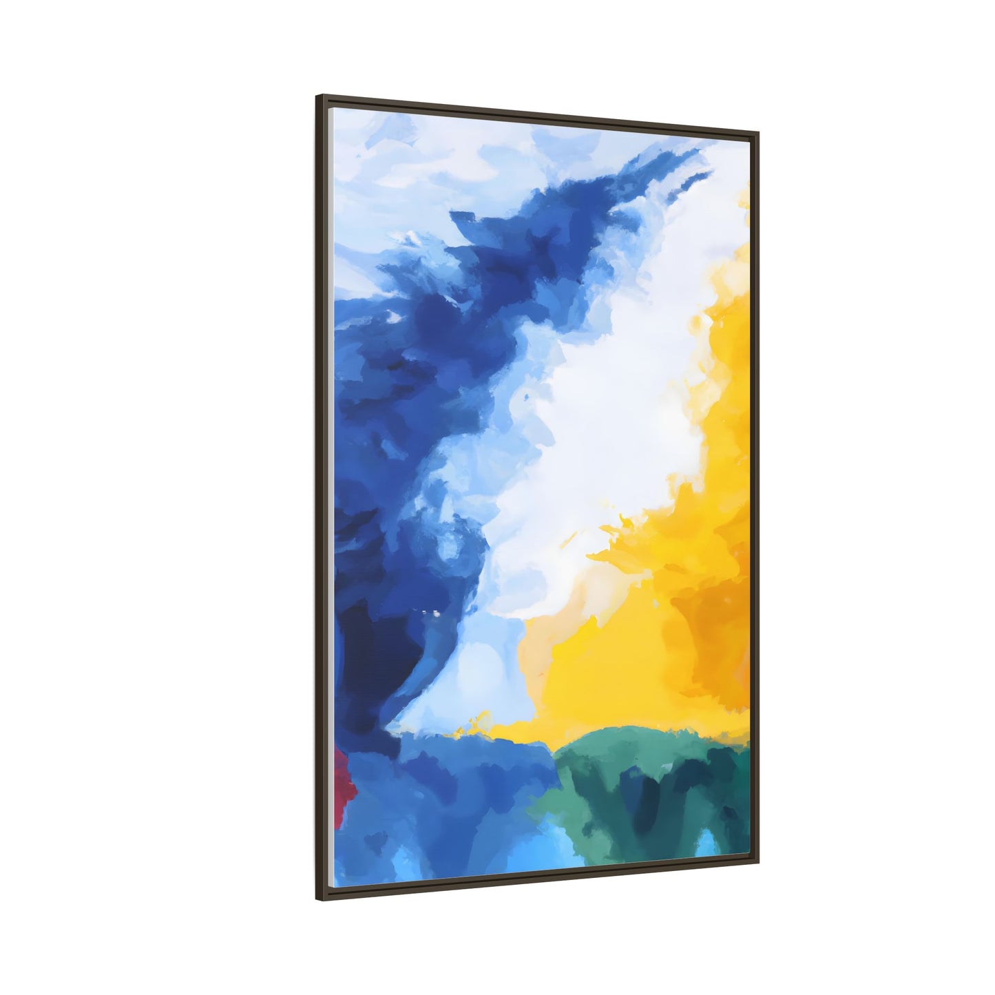 Matte Canvas, Framed (Multi-color)