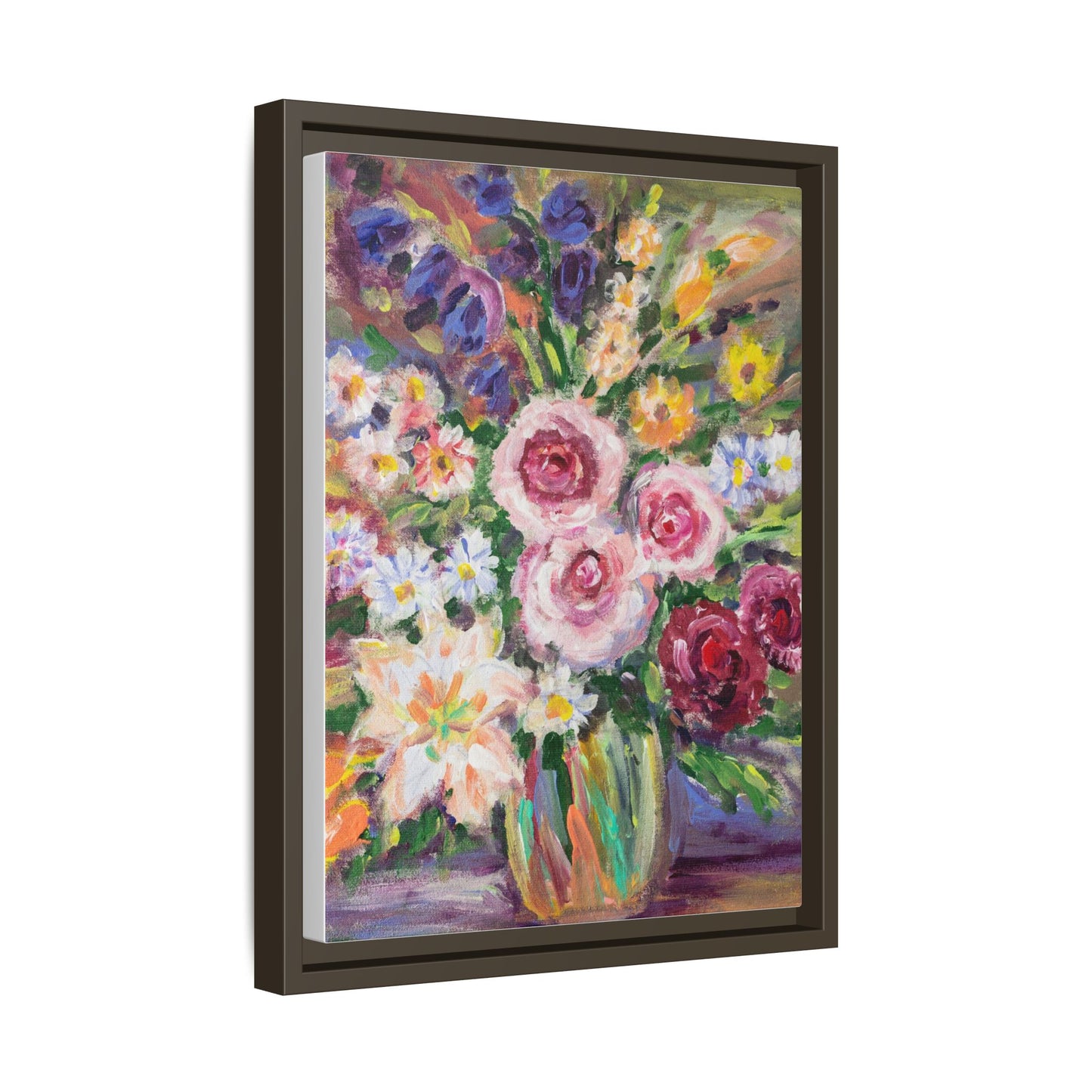 Matte Canvas, Framed (Multi-color)