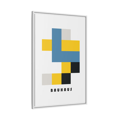 Bauhaus Art Canvas Print - Framed Modern Wall Decor