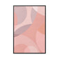 Modern Abstract Canvas Art Print - Multi-color Framed Decor