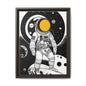 Astronaut Canvas Print, Cosmic Wall Art, Space Decor for Kids, Modern Home Decoration, Gift for Space Enthusiasts, Unique Astronaut Wall Art