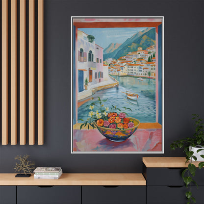 Matte Canvas, Framed (Multi-color)